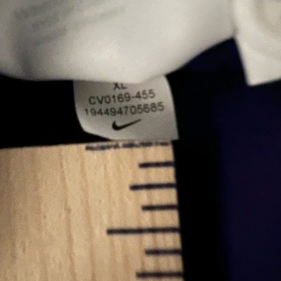 Nike Blue and White Sweatshirt XL - Picture 8 of 8